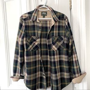 Men’s plaid Roots Shacket size M